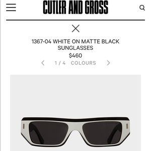 NEW 2020 Cutler and Gross Unisex Sunglasses!!